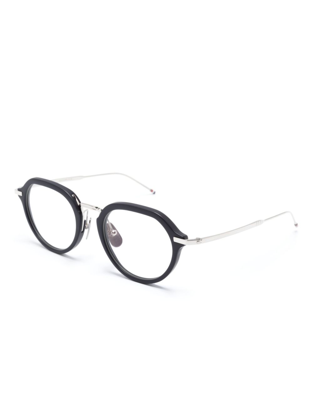 Thom Browne Eyewear Bril met rond montuur - Blauw