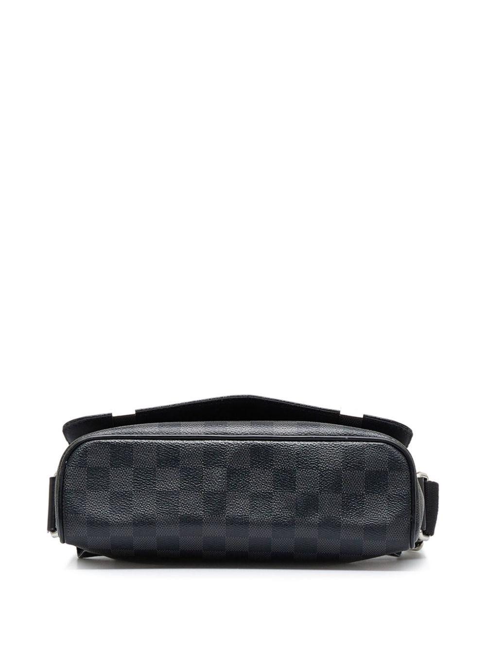 Pre-owned Louis Vuitton 2017 Damier Graphite District Pm In Black