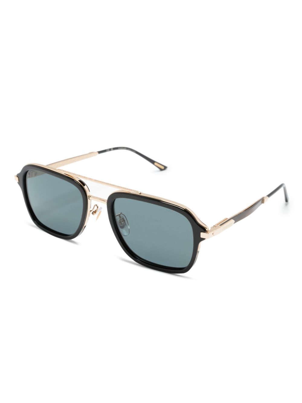 Chopard Eyewear Zonnebril met vierkant montuur - Zwart