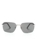 Chopard Eyewear logo-engraved square-frame sunglasses - Gold