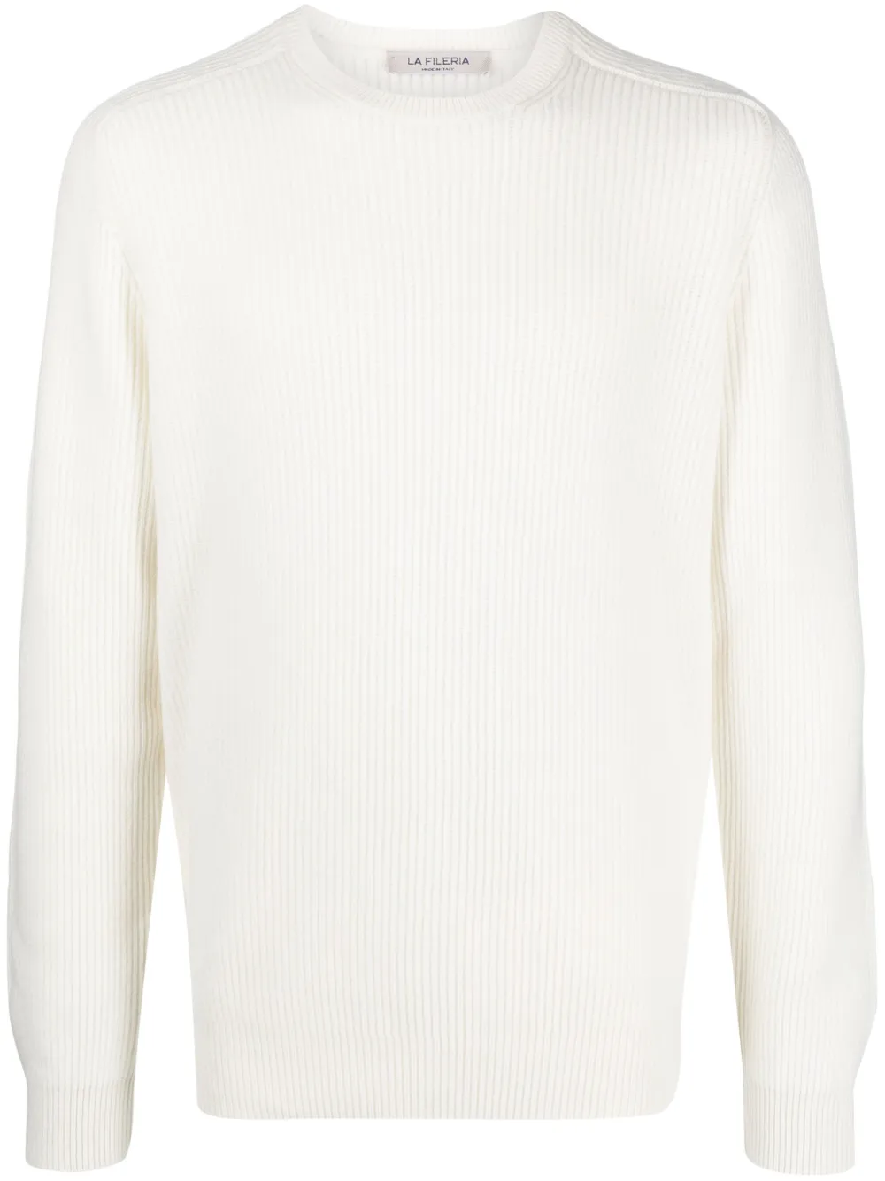 Fileria ribbed-knit crew-neck jumper