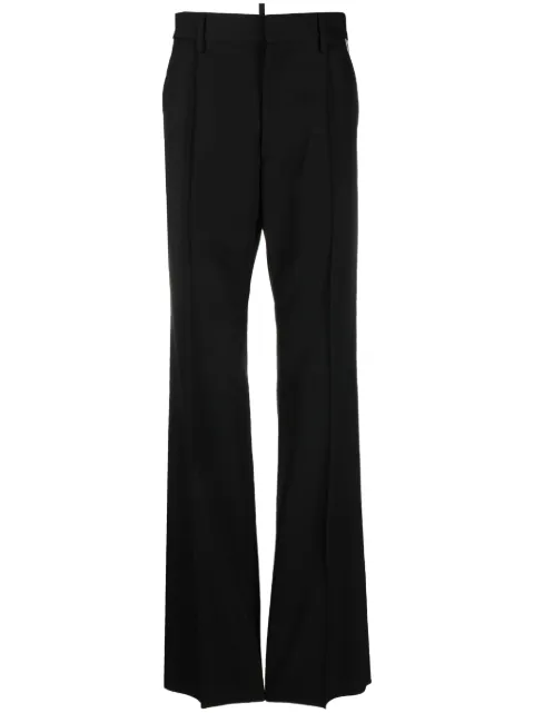 DSQUARED2 logo-embroidered tailored trousers