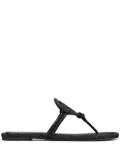 Tory Burch Miller crystal-embellished slides - Black