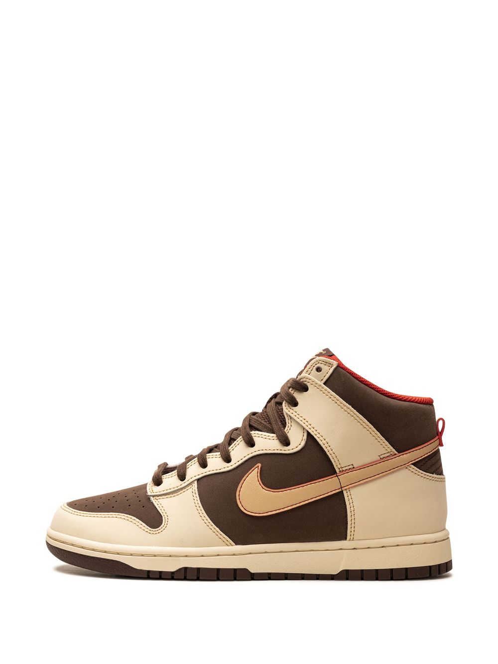 Shop Nike Dunk High "baroque Brown" Sneakers
