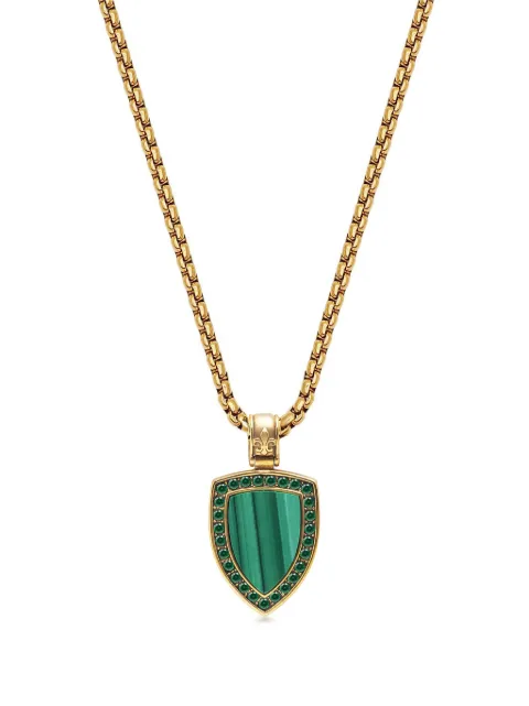 Nialaya Jewelry gemstone chain-link necklace