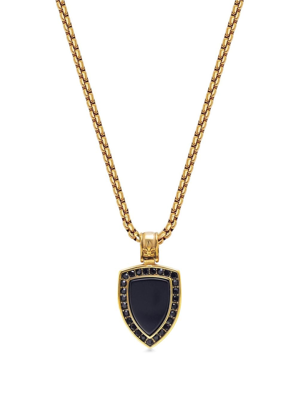 Image 1 of Nialaya Jewelry gemstone chain-link necklace