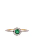 House of Meraki 18kt yellow gold Irana emerald and diamond ring