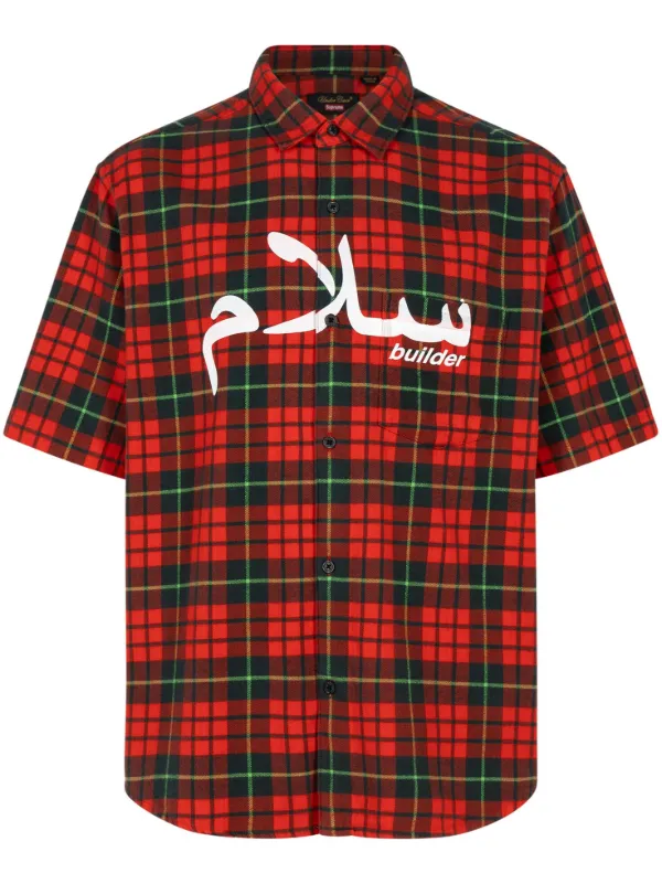 Supreme x Undercover 'Red Plaid' シャツ - Farfetch