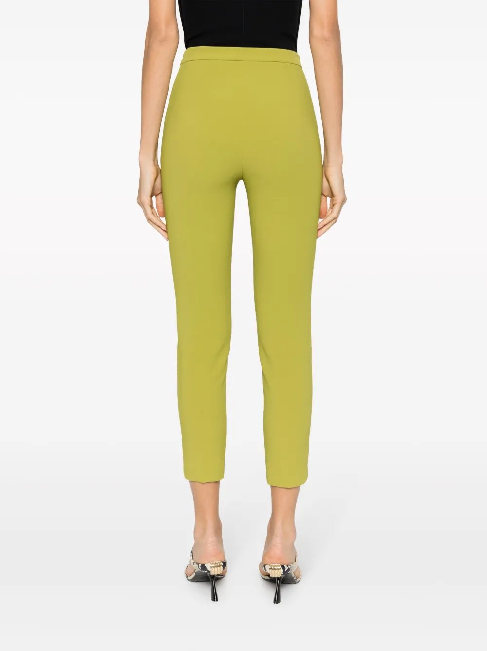 Elisabetta Franchi Skinny broek Groen
