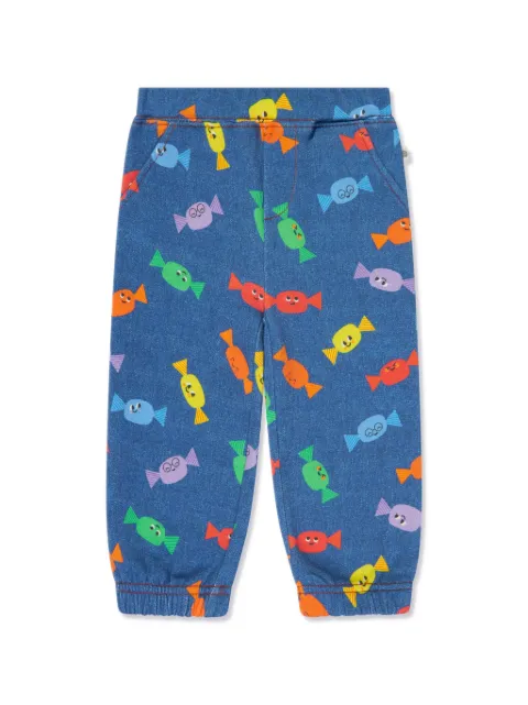 the bonnie mob pants con ilustración estampada 