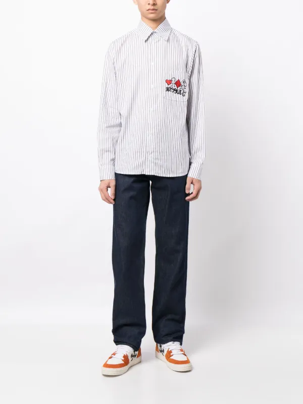RASSVET ストライプ シャツ | ホワイト | FARFETCH JP
