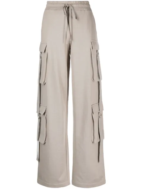 Blumarine cargo cotton track trousers