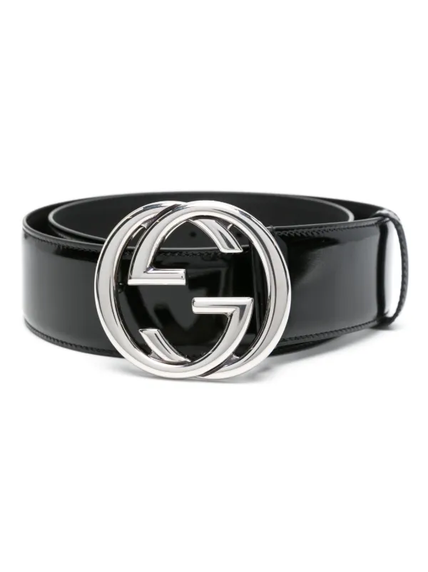 Gucci interlocking belt womens sale