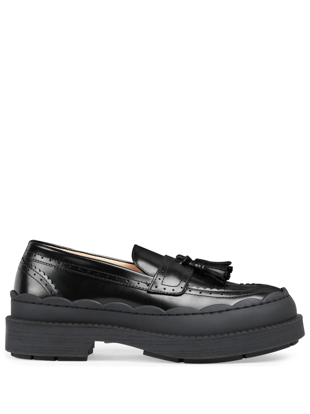 Gucci tasseldetail Leather Loafers Farfetch