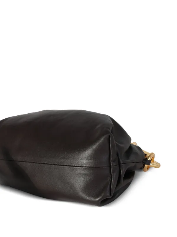 ★BOTTEGA VENETA★ GEMELINI POUCH SHOULDER BAG BLACK 796354V BOTTEGA VENETA Gemellini Pouch Shoulder Bag Black 796354