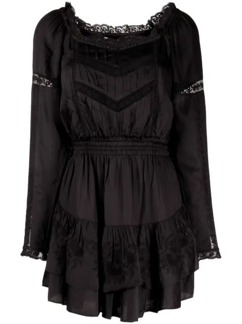 LoveShackFancy Sanaya lace-detail mini dress