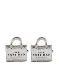 Marc Jacobs Tote Bag stud earrings - Silver