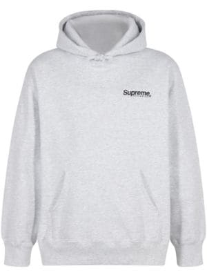 Supreme Multi Logo Hooded Sweatshirt Black Hoodie (FW21) - Size Medium