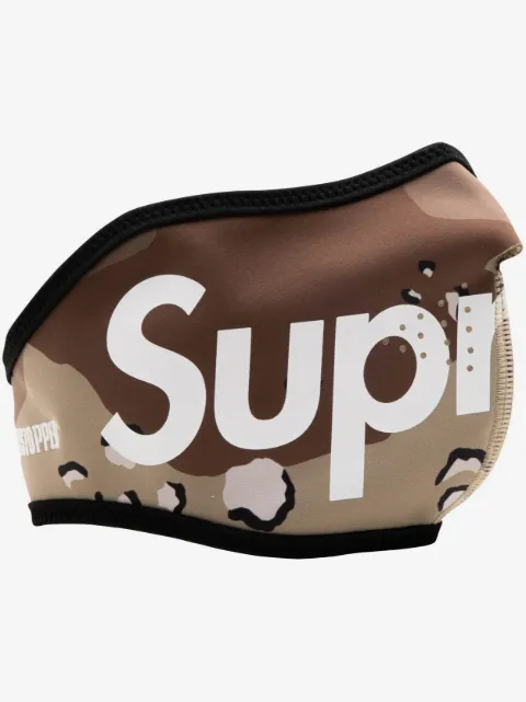 Supreme x Windstopper camouflage-print face mask