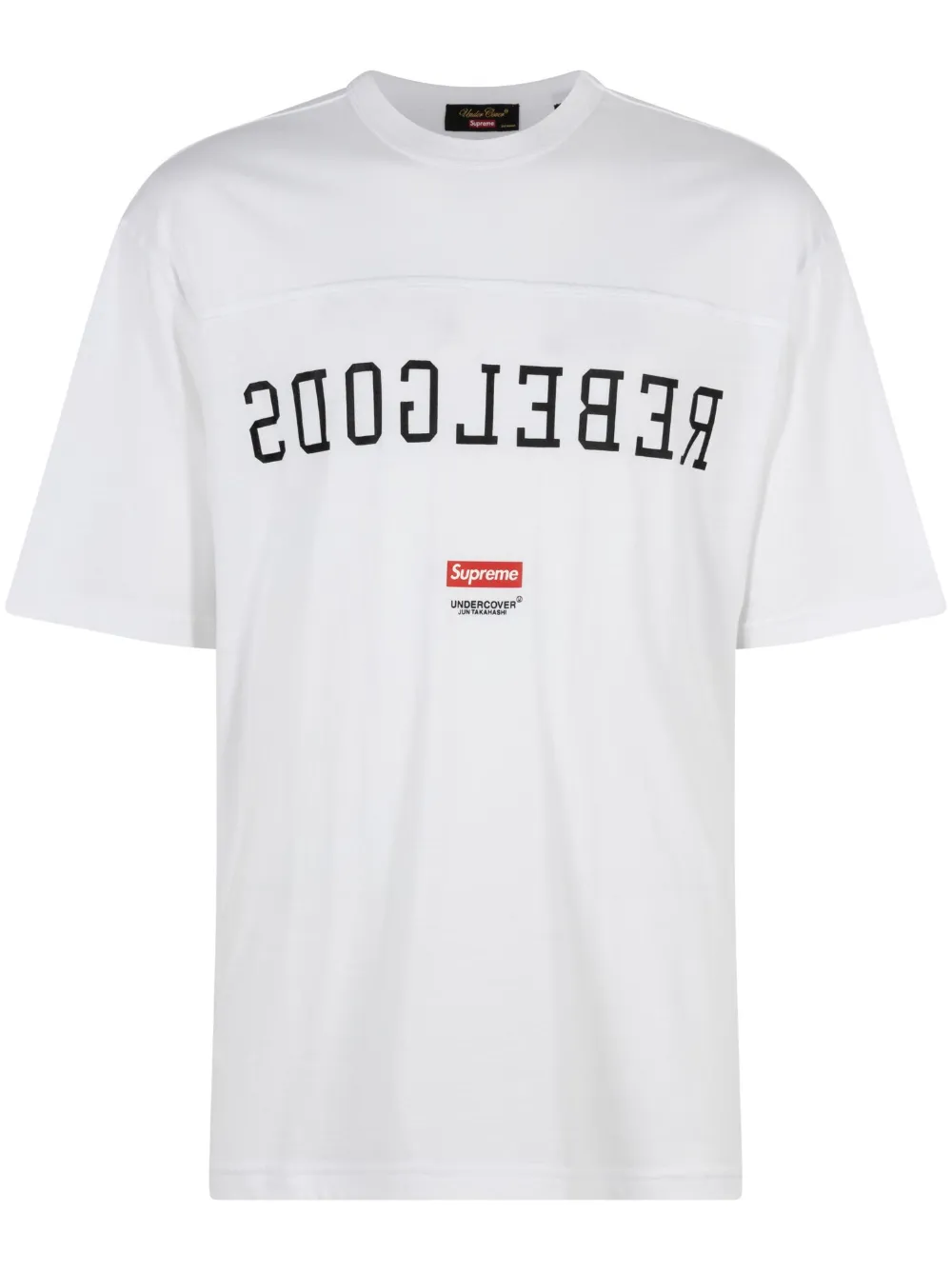 ボックスロゴステッカー1枚Supreme×UNDERCOVER Football TシャツXL size