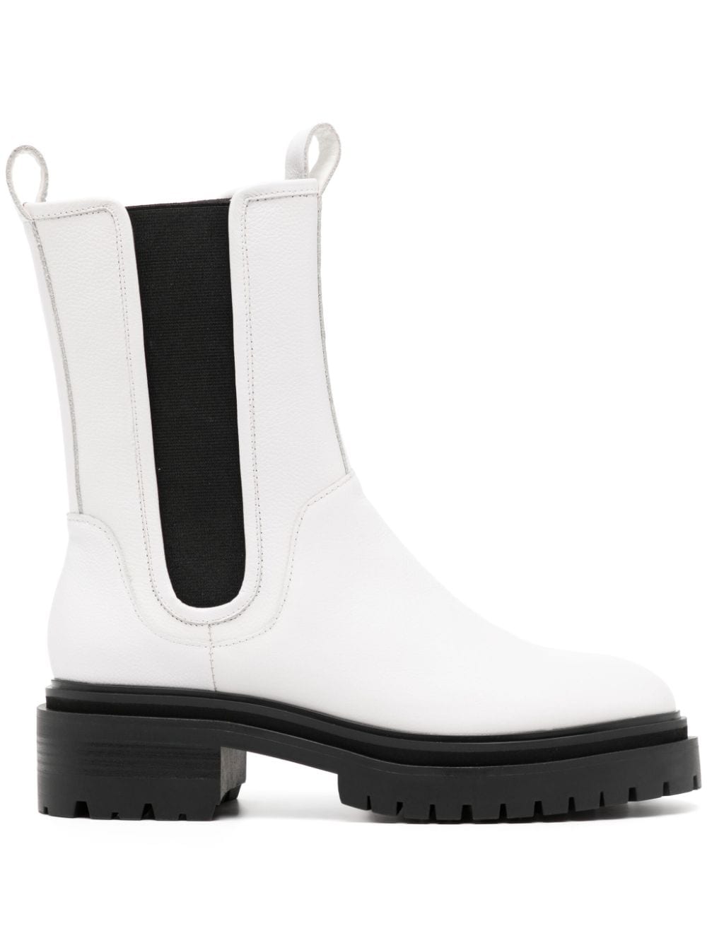 Senso Pandora Leather Boots In White