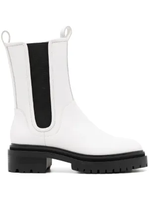 UGG バイカラー チェルシーブーツ | ホワイト | FARFETCH JP
