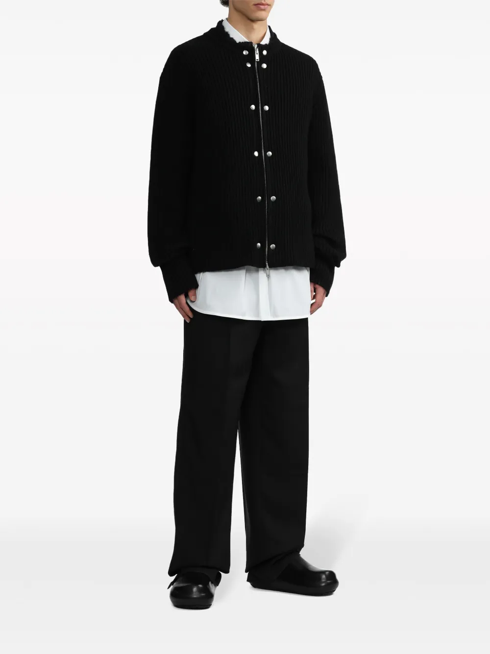 Jil Sander tailored wide-leg trousers | Wide Leg Pants | Image 2