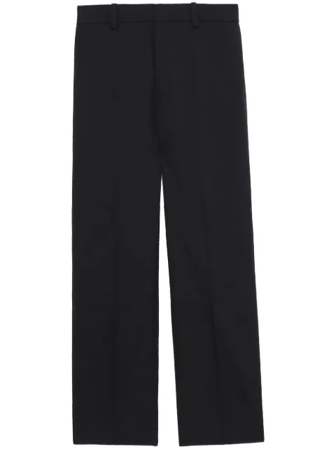 Jil Sander pantalones de vestir anchos