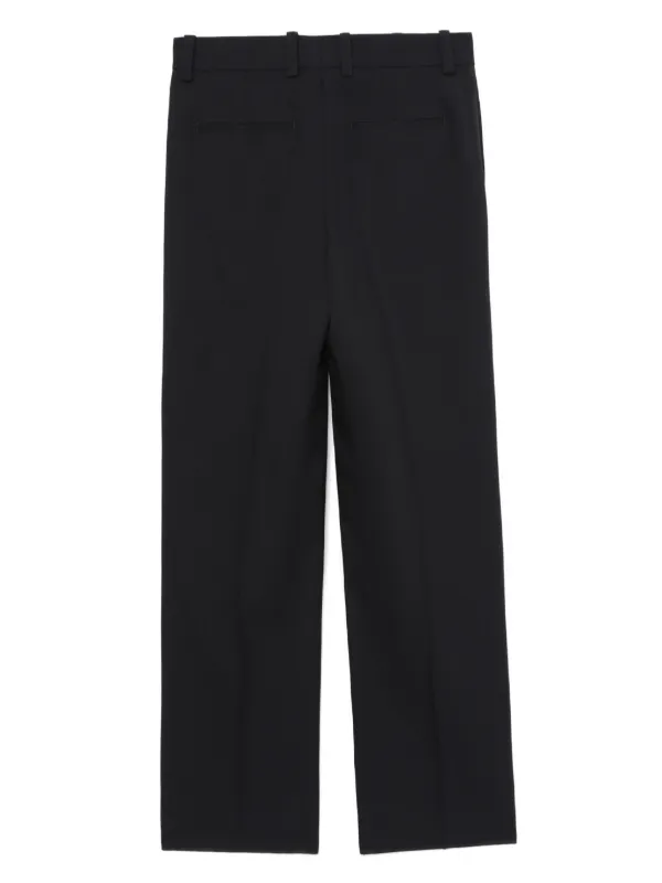 Jil Sander Tailored wide-leg Trousers | Black | FARFETCH IN