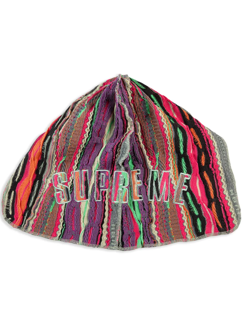 Supreme x Coogi gebreide trui Paars