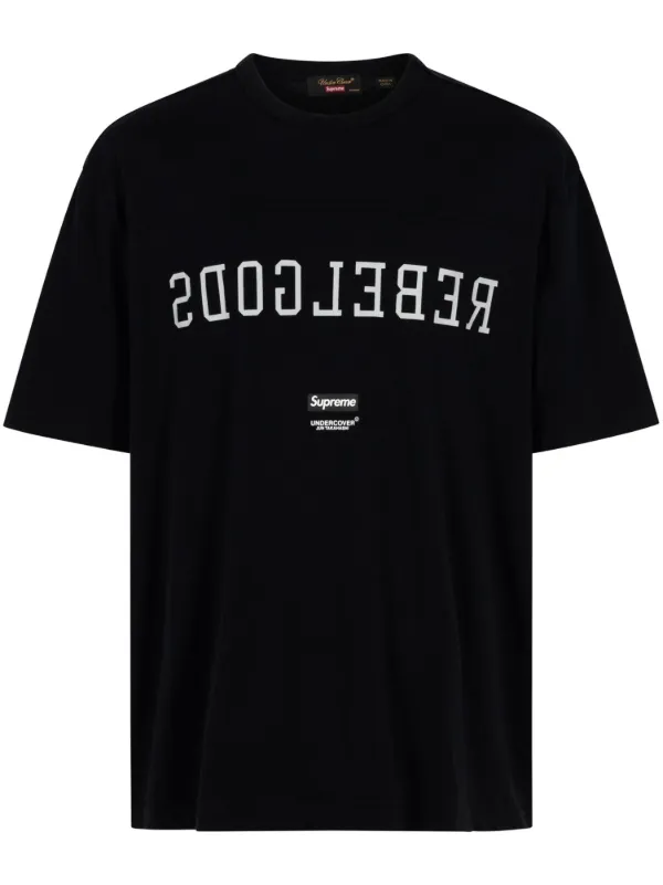 All black shop supreme shirt