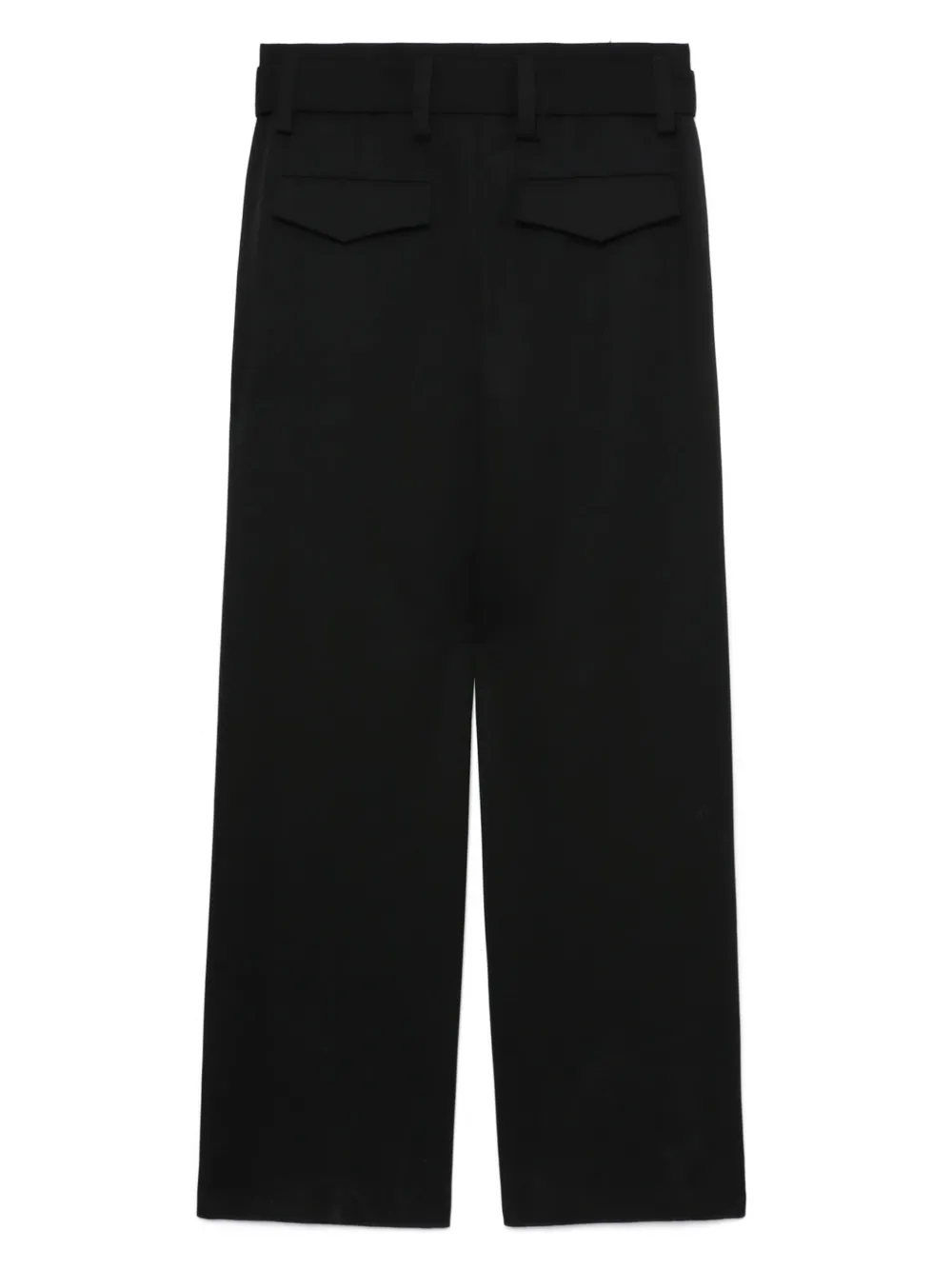 Jil Sander ベルテッド ワイドパンツ | ブラック | FARFETCH JP