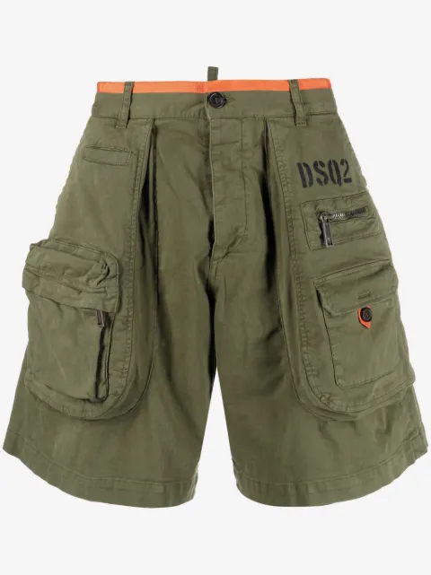 DSQUARED2 multiple-pockets cargo shorts
