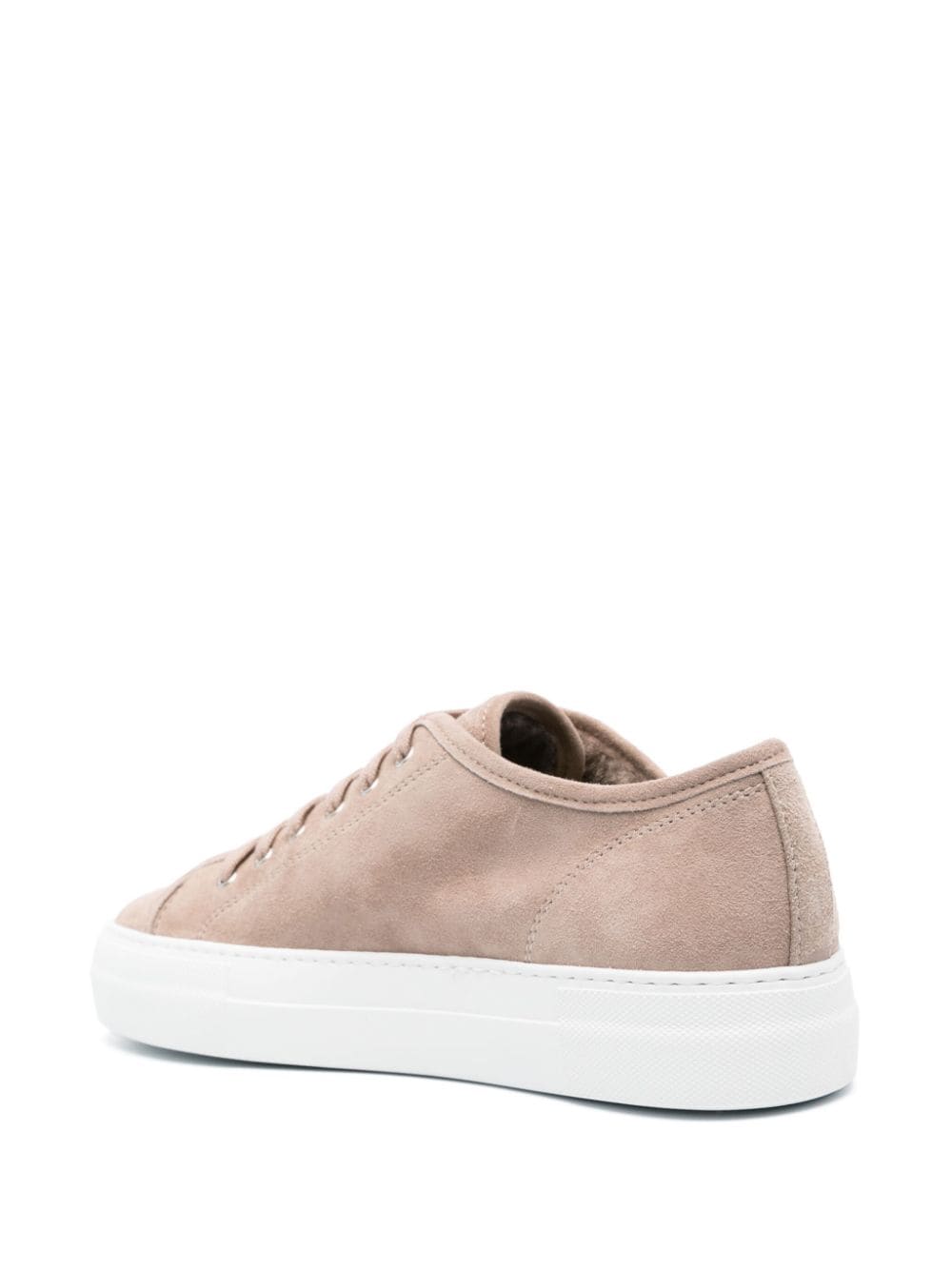 Shop Common Projects Tournament Suede Sneakers In Brown
