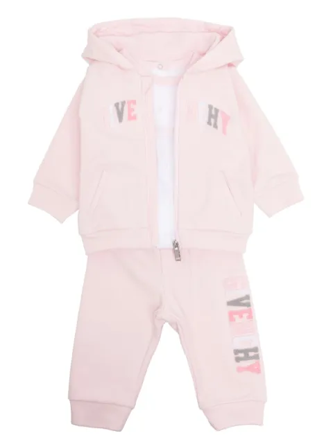 Givenchy flocked-logo tracksuit (set of three) 