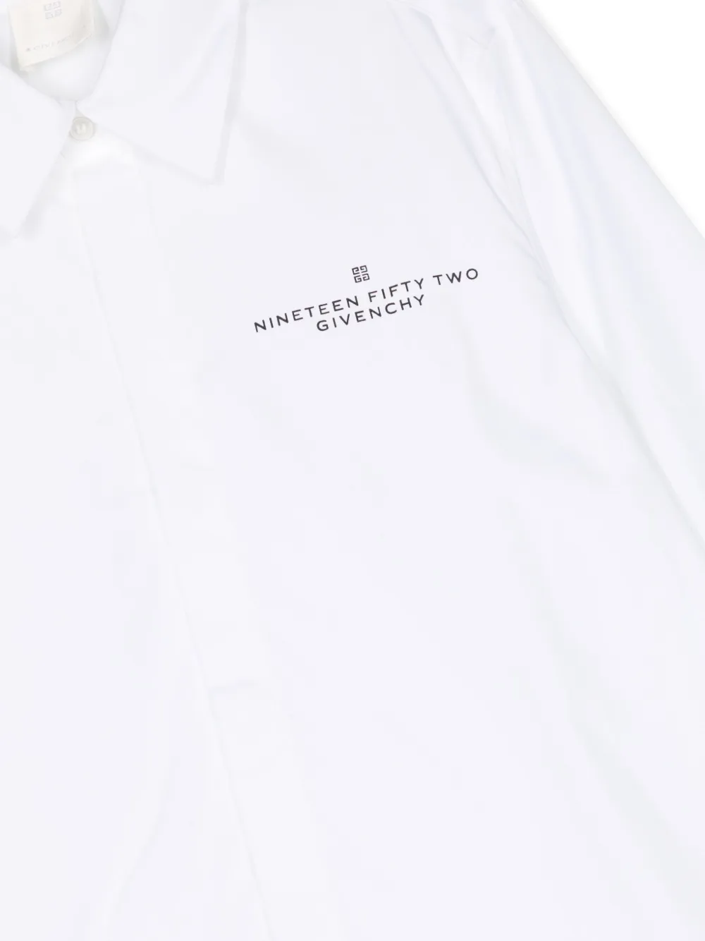 Givenchy Kids Shirt met logoprint Wit
