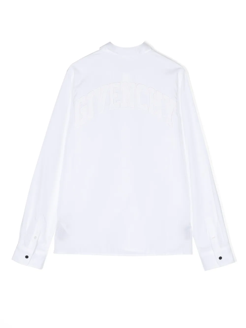 Givenchy Kids Shirt met logoprint Wit