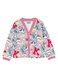 Kenzo Kids Club Baseball button-up sweatshirt - Grey