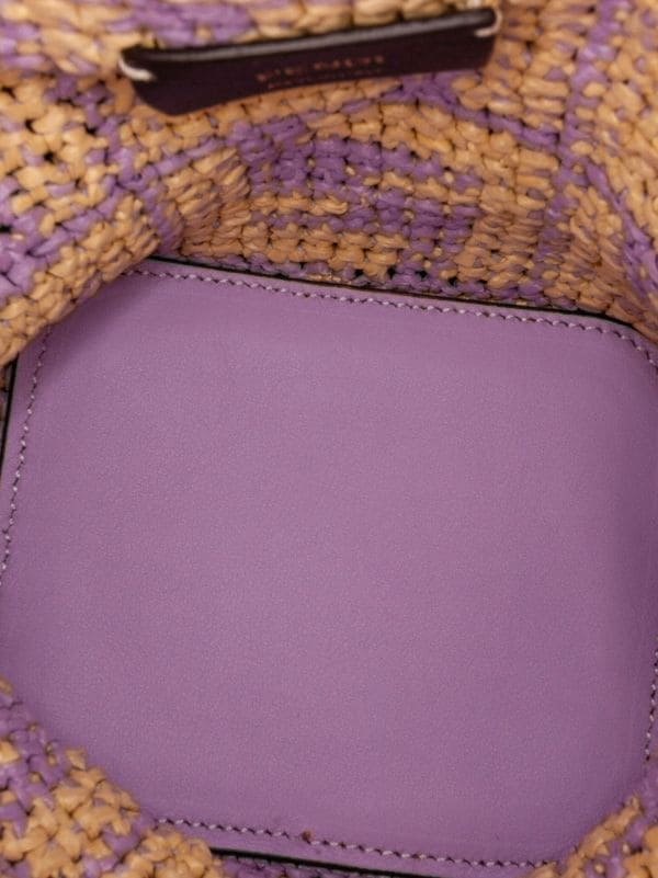 Fendi Pre-owned Mini Mon Tresor Bucket Bag - Purple