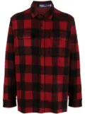 Polo Ralph Lauren plaid-check flannel shirt - Red