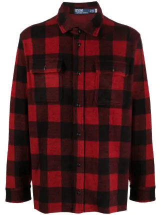 Polo Ralph Lauren チェック シャツ | レッド | FARFETCH JP