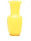 Venini Opalino Murano-glass vase (36cm) - Yellow