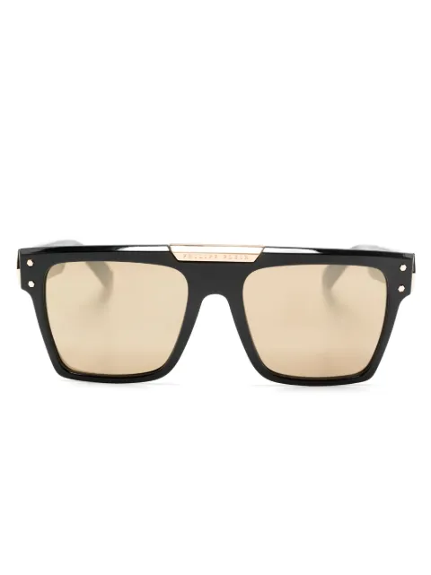 Philipp Plein logo-plaque square-frame sunglasses Men