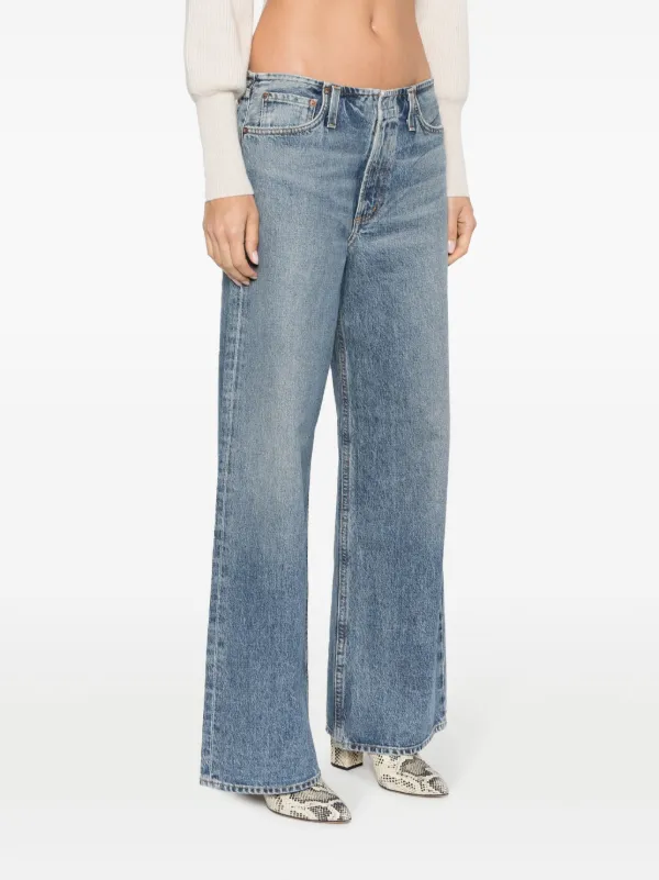 AGOLDE Lex ジーンズ | ブルー | FARFETCH JP