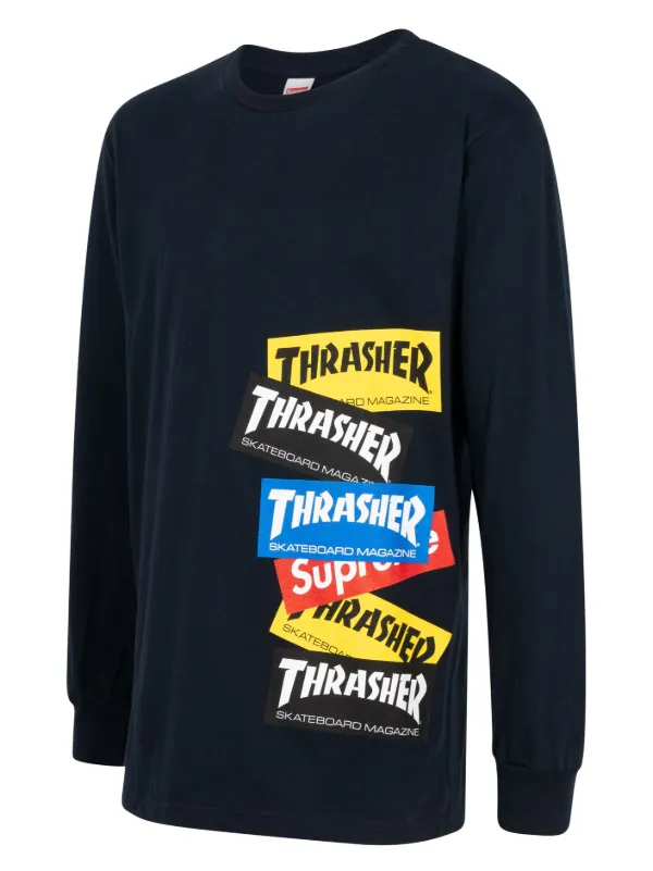 Supreme x thrasher t shirt sales