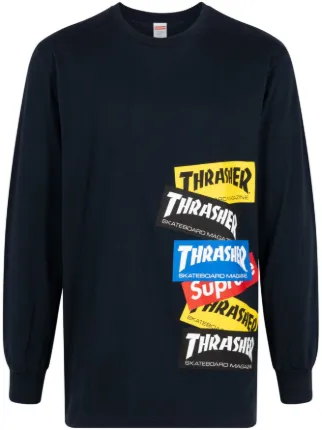 超歓迎された Supreme x  Logo Multi Thrasher トップス