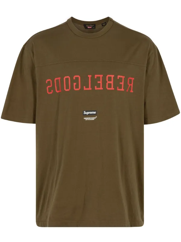 Supreme Undercover Football Olive T恤- Farfetch