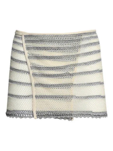 Jean Paul Gaultier falda corta de crochet Marinare en colaboración con KNWLS
