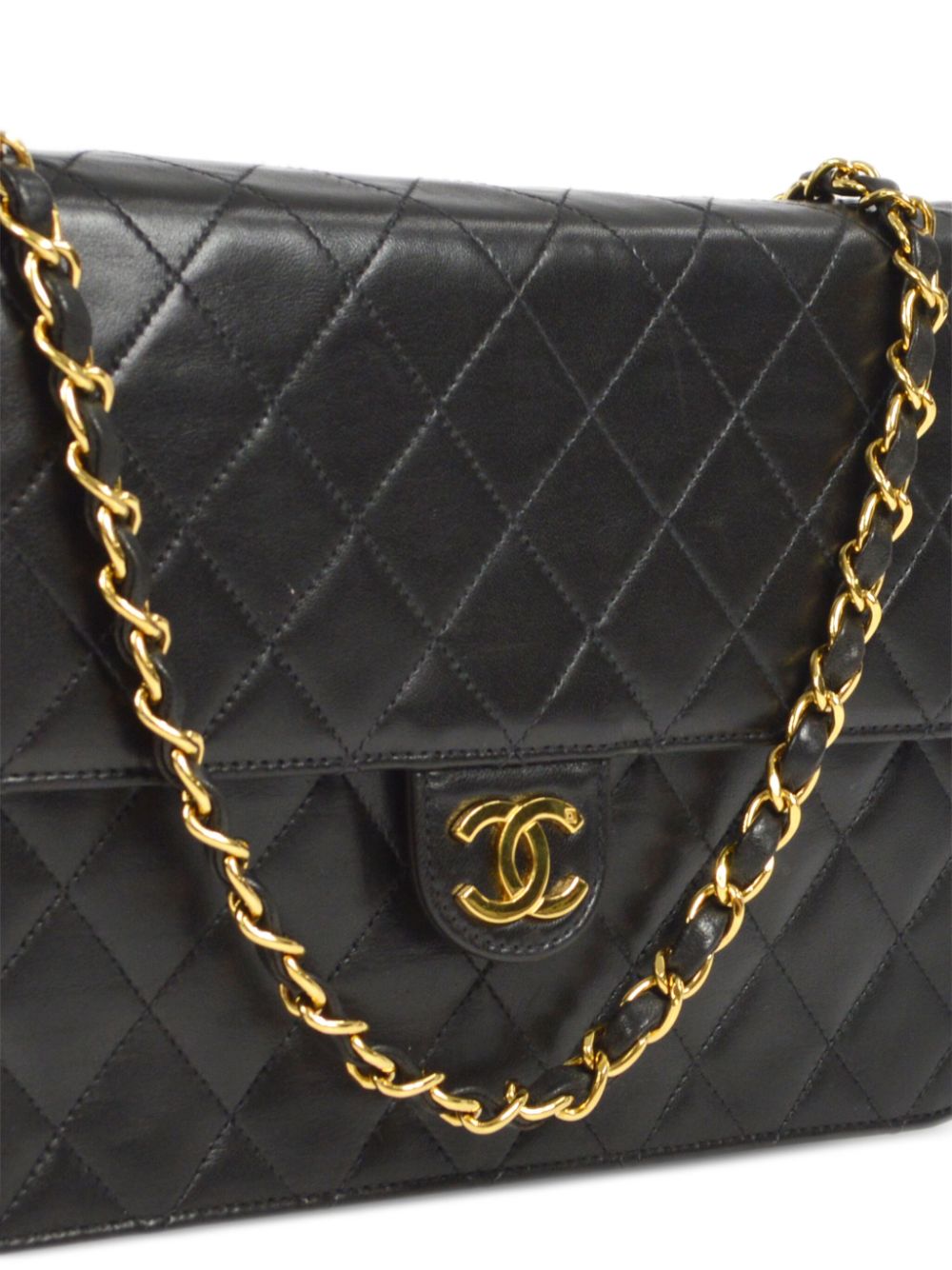 CHANEL 1998 CC diamond-quilted flap bag Women