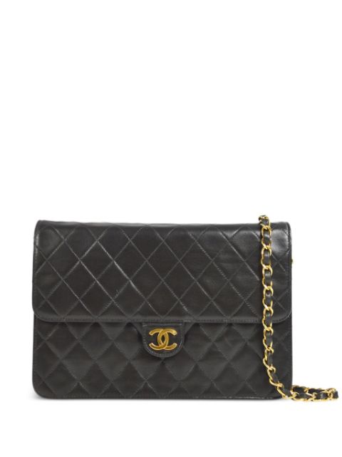 CHANEL Pre-Owned 1998 CC diamond-quilted flap bag WOMEN